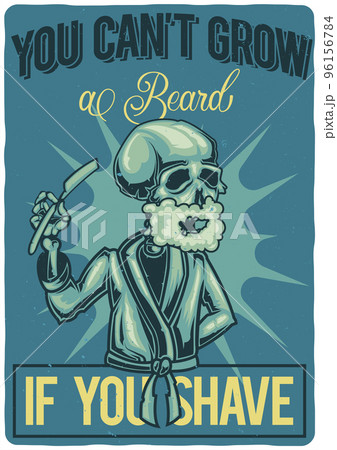 T-shirt or poster design. 96156784