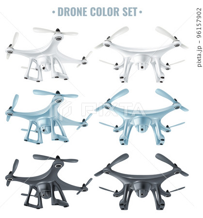 Realistic Drone Set 96157902
