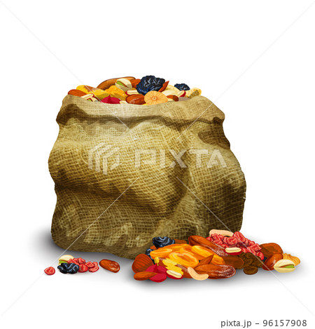 Dried Fruits In Sack 96157908