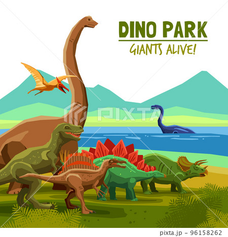 Dino Park Poster 96158262