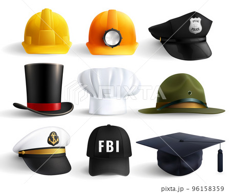 Different Professions Hats Set Different Professions Hats Set 96158359