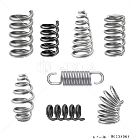 Realistic Metal Springs 96158663