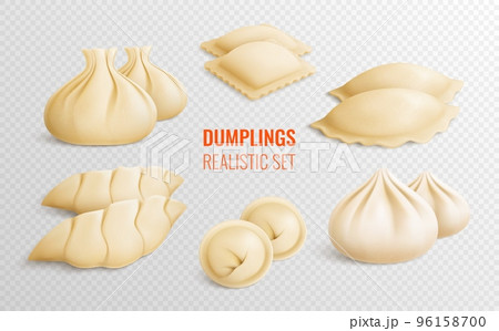 Dumplings Realistic Set Dumplings Realistic Set 96158700