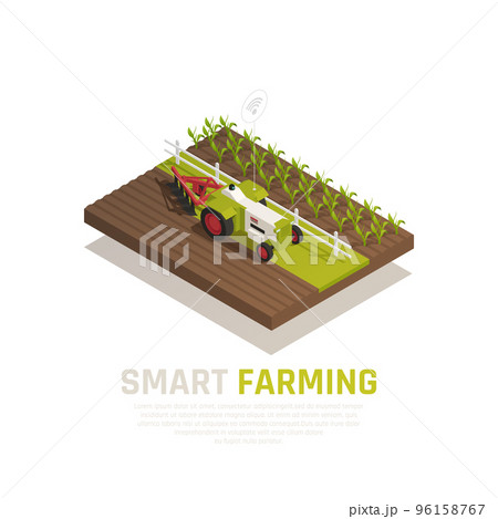 Smart Farming Composition Smart Farming Composition 96158767