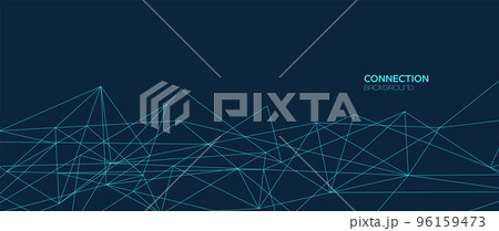 Connection background. Network concept with dots and lines. Connection background. Network concept with dots and lines. 96159473