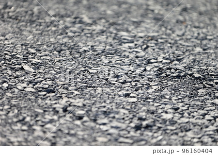 転圧された砕石敷き　イメージ 96160404