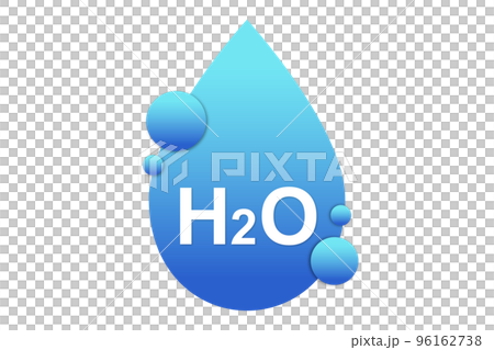 Illustration of H2O (png) 96162738