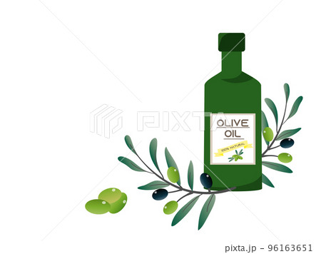 オリーブとオリーブオイル オリーブとオリーブオイル 96163651
