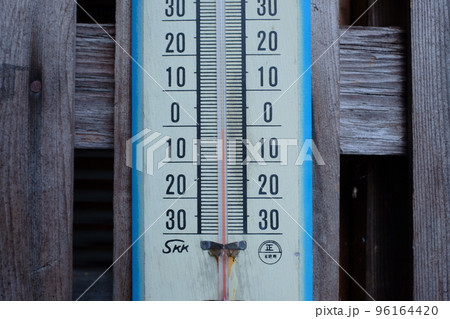 零下の朝の温度計 零下の朝の温度計 96164420