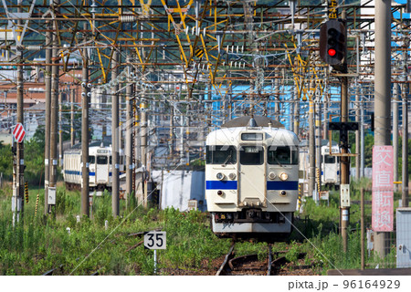 関門トンネルから出てきた415系電車 96164929