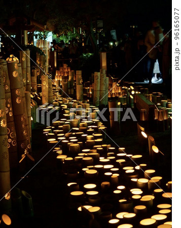 灯籠 竹 竹灯籠 千年あかり 日田 天領まつり 祭 日本 灯籠 竹 竹灯籠 千年あかり 日田 天領まつり 祭 日本 96165077