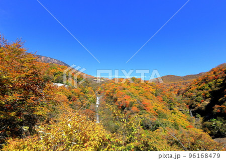 日光いろは坂・剣ヶ峰展望所からの眺望／栃木県日光市 96168479