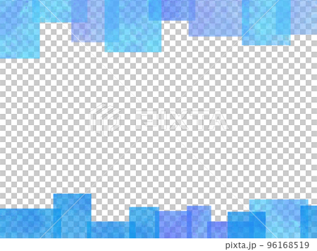 水色のブロック背景 96168519
