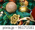 Christmas holiday decoration background 96171581