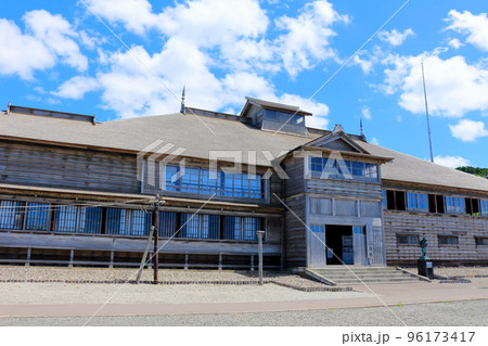 北海道紀行　おびら鰊番屋　日本海の海岸線 96173417