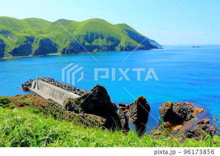 北海道紀行　スカイ岬　礼文島 96173856