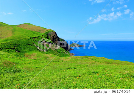 北海道紀行　スコトン岬の周辺地域　礼文島 96174014