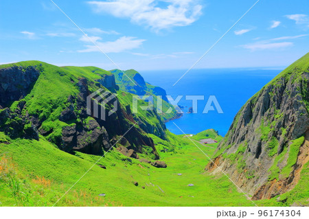 北海道紀行 桃岩展望台 礼文島 北海道紀行 桃岩展望台 礼文島 96174304
