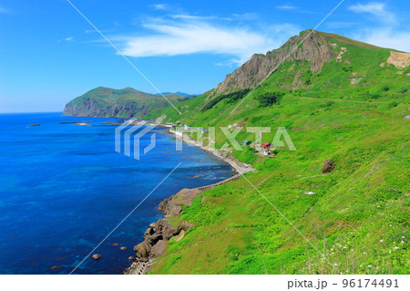 北海道紀行 桃台と猫岩と地蔵岩 礼文島 北海道紀行 桃台と猫岩と地蔵岩 礼文島 96174491