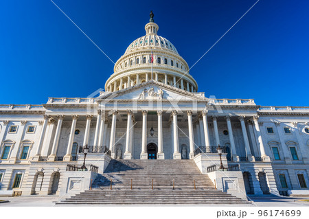 US Capitol at sunny day 96174699