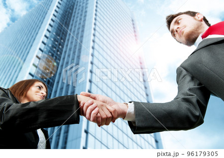 Business handshake 96179305