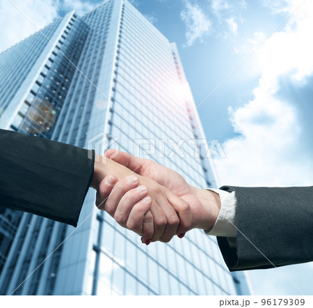 Business handshake 96179309