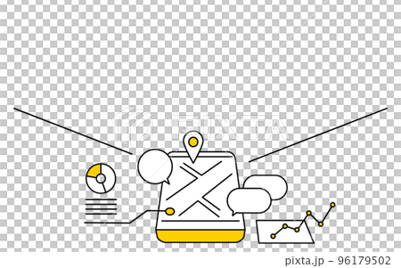 使用智能手機的AR（增強現實）圖像，根據智能手機顯示的AR（增強現實） 96179502