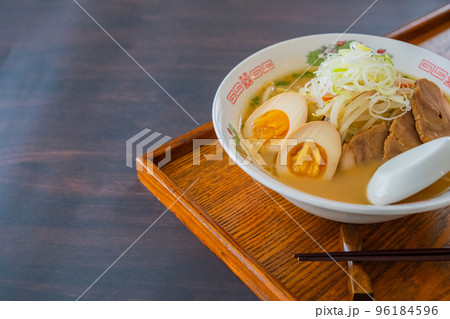 味噌ラーメン 中華料理クローズアップ素材 96184596