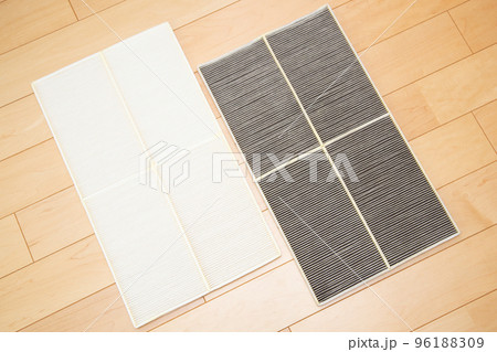 住宅の給気フィルター(使用したフィルターと新品のフィルター) 住宅の給気フィルター(使用したフィルターと新品のフィルター) 96188309