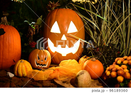 Jack O Lantern Pumpkin ジャックオーランタン 96189360