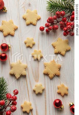 Tasty homemade Christmas cookies Tasty homemade Christmas cookies 96189446