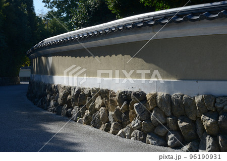 東福寺　境内の土塀　京都市東山区 96190931