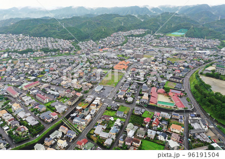 宮崎県日向市の上空 96191504