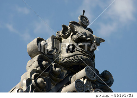 妙心寺 鬼瓦 京都市右京区花園 妙心寺 鬼瓦 京都市右京区花園 96191703
