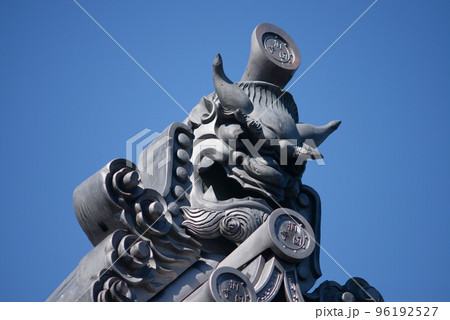 相国寺 鬼瓦 京都市上京区 相国寺 鬼瓦 京都市上京区 96192527