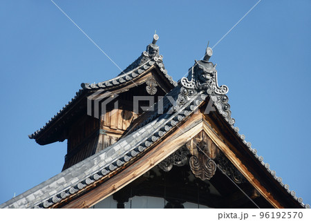 相国寺　庫裏の屋根　京都市上京区 96192570