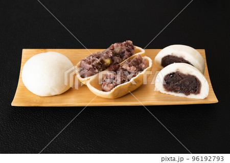 和菓子　蕎麦饅頭と最中 96192793