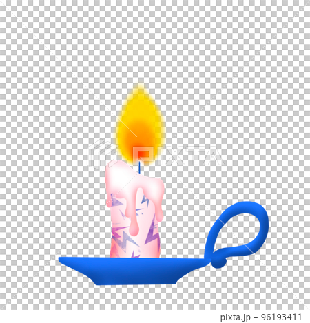 蠟燭設計的簡單插圖 蠟燭設計的簡單插圖 96193411