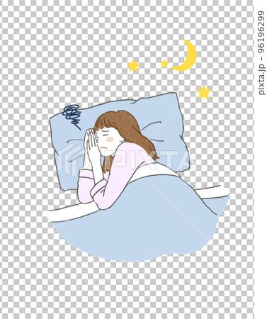 Insomnia woman who can't sleep 96196299