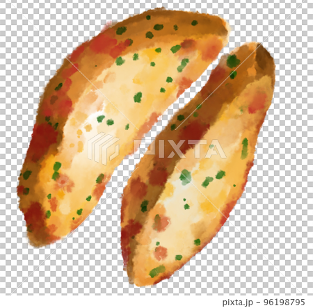 Fries potato wedge thick cut deep fried patatoes watercolor painting illustration art Fries potato wedge thick cut deep fried patatoes watercolor painting illustration art 96198795