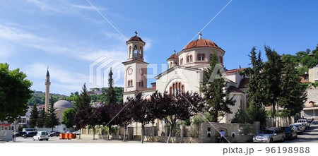 Orthodox cathedral of St Dhimitri, Berat, Albania 96198988