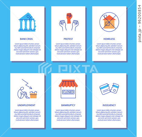 Economic and financial crisis flyer templates Economic and financial crisis flyer templates 96200854