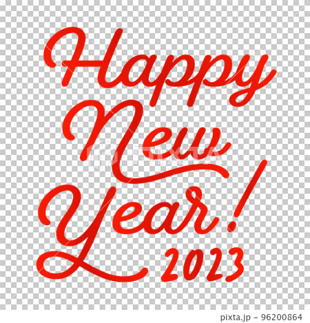 2023 年新年快樂字符-2023 年新年賀卡材料-紅色 2023 年新年快樂字符-2023 年新年賀卡材料-紅色 96200864
