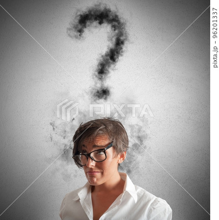 Stressful businesswoman 96201337