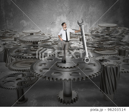 Maintenance of a system of gears 96203514