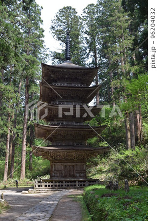 羽黒山五重塔 国宝指定 96204032