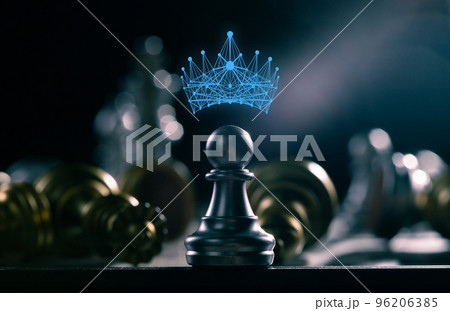 Miss Beauty Pageant Fashion Contest wear Diamond Crown Sash for Winner of Battle Chess Competition. Leader use strategy game to challenge competitor with intelligence leadership, copy space Miss Beauty Pageant Fashion Contest wear Diamond Crown Sash for Winner of Battle Chess Competition. Leader use strategy game to challenge competitor with intelligence leadership, copy space 96206385