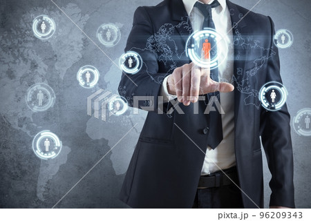 Social network interface Social network interface 96209343