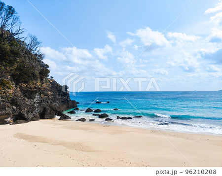 南伊豆の海（田牛海水浴場） 96210208