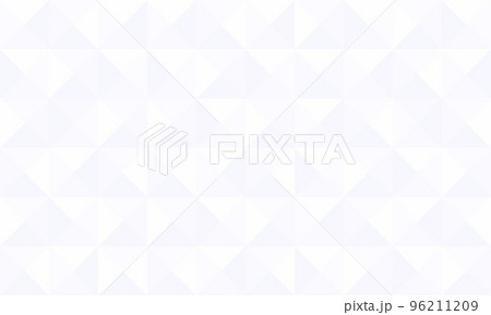 キラキラと輝く三角形のポリゴン。タイル状に並ぶ幾何学模様の背景素材。 96211209